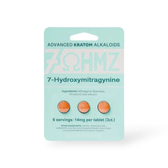 7ohmz 7hydroxymitragynine kratom extract tablets 14mg