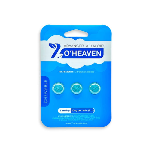7 oheaven kratom extract tablets 20mg