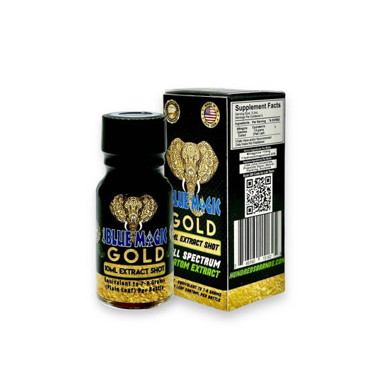 blue magic gold kratom extract shot