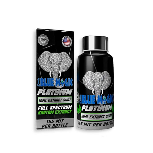 blue magic kratom extract platinum shot 165mg