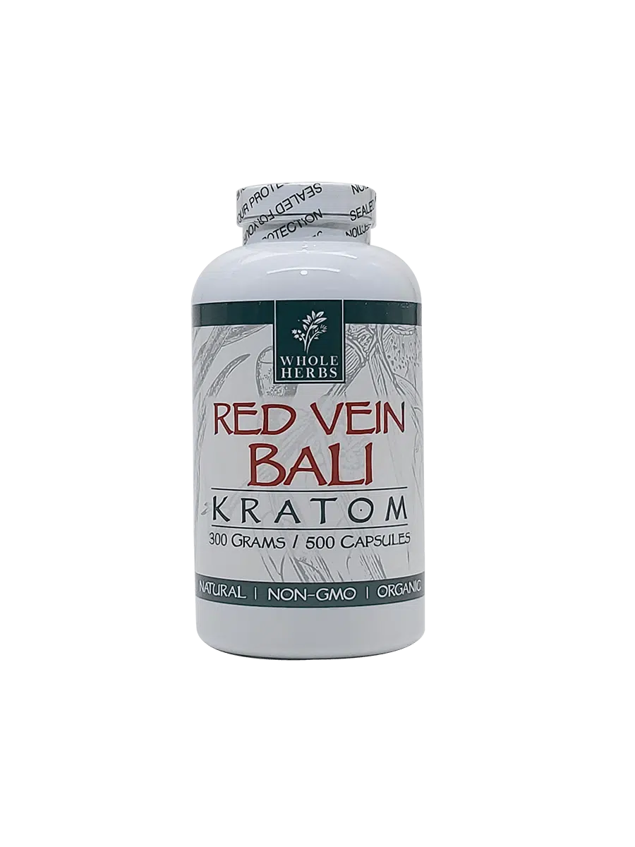 Red Vein Bali Kratom Capsules