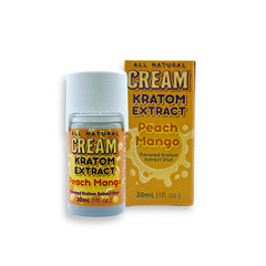cream kratom extract shot peach mango 150mg