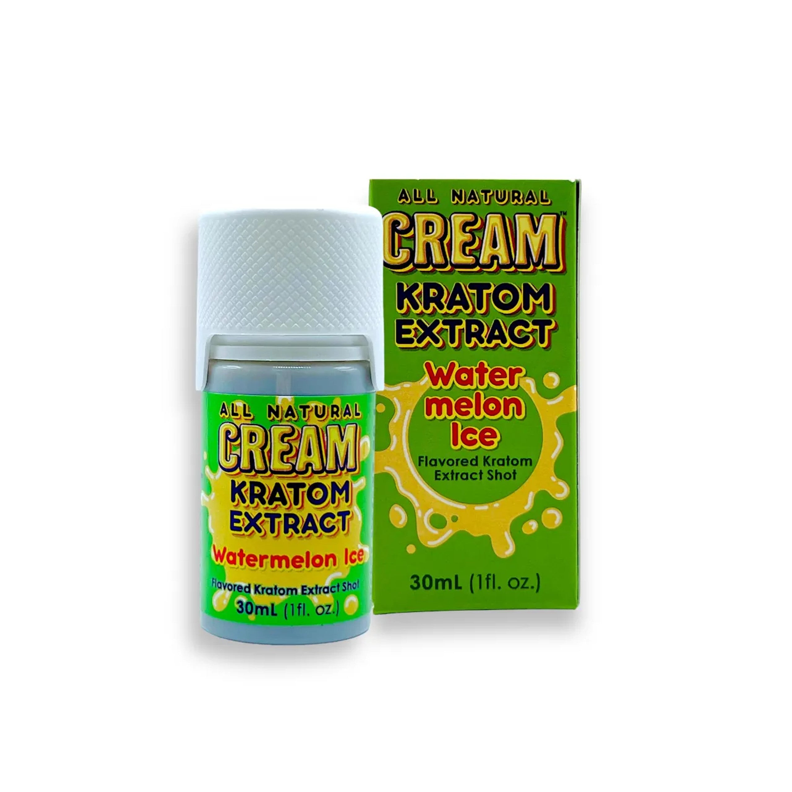cream kratom extract shot watermelon ice flavor 150mg
