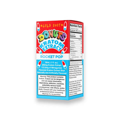 donuts kratom extract shot 250mg rocket pop 30ml