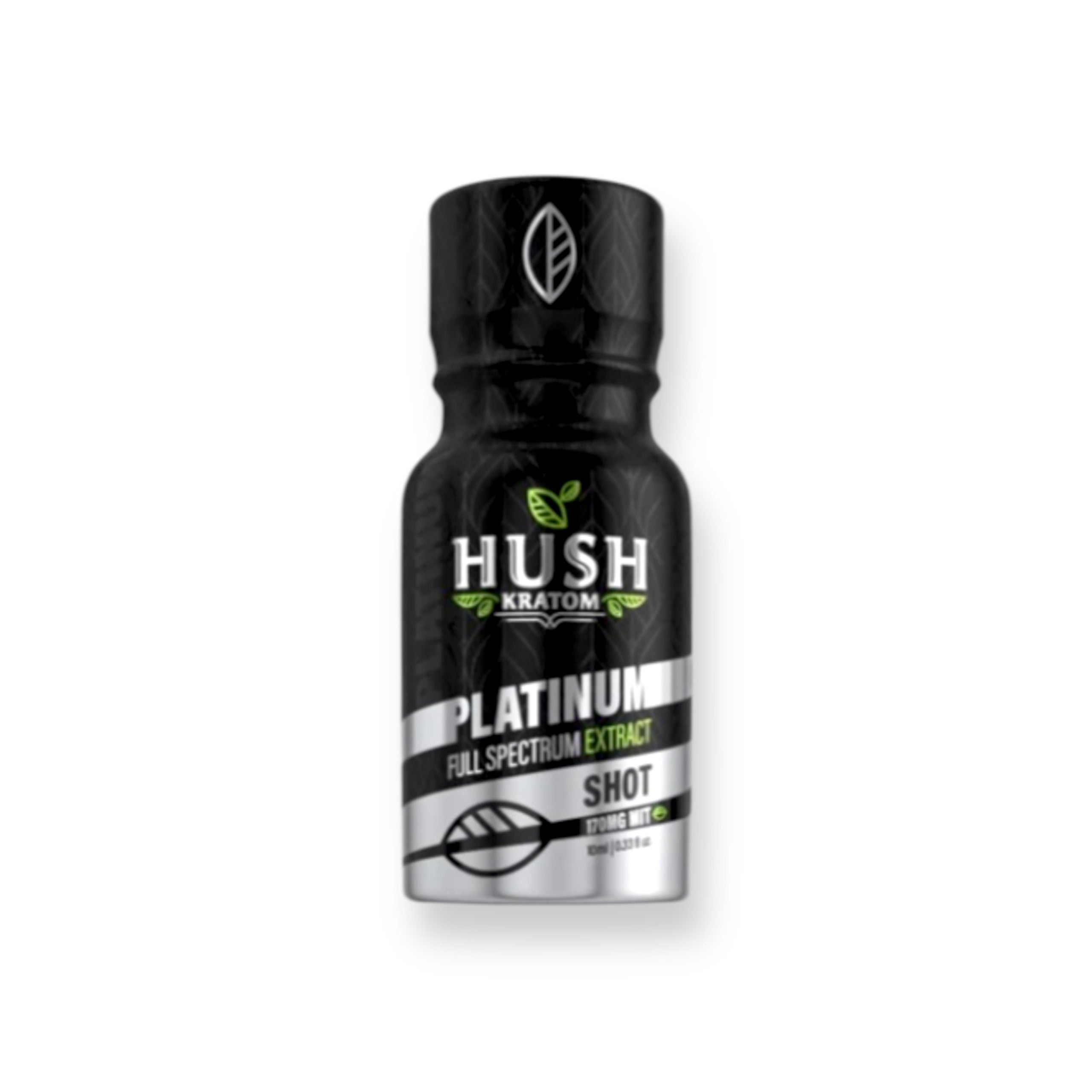 hush kratom platinum extract shot 10ml