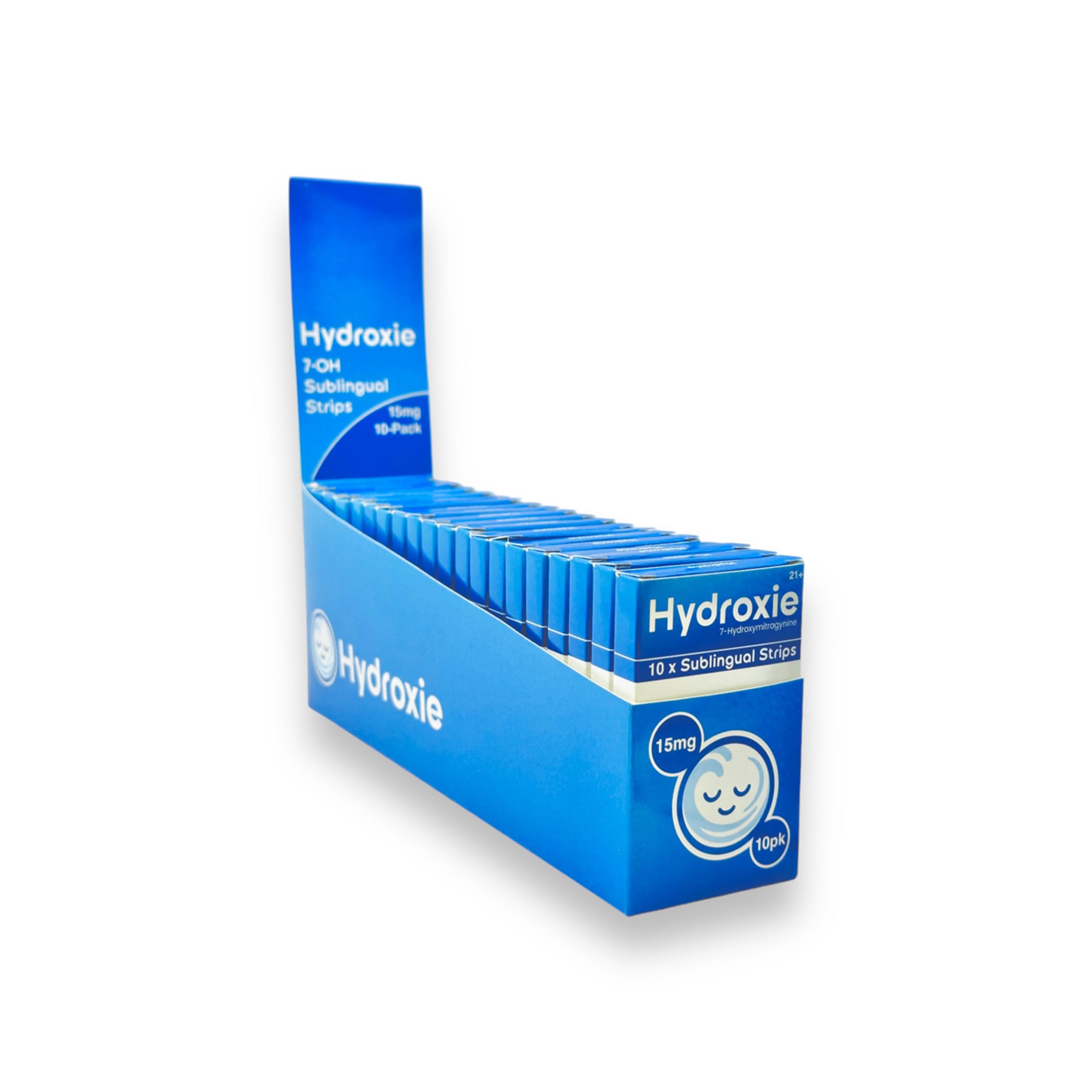 hydroxie kratom sublingual strips 15mg 10ct box