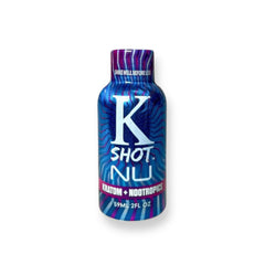 k shot nu kratom + nootropics energy shot