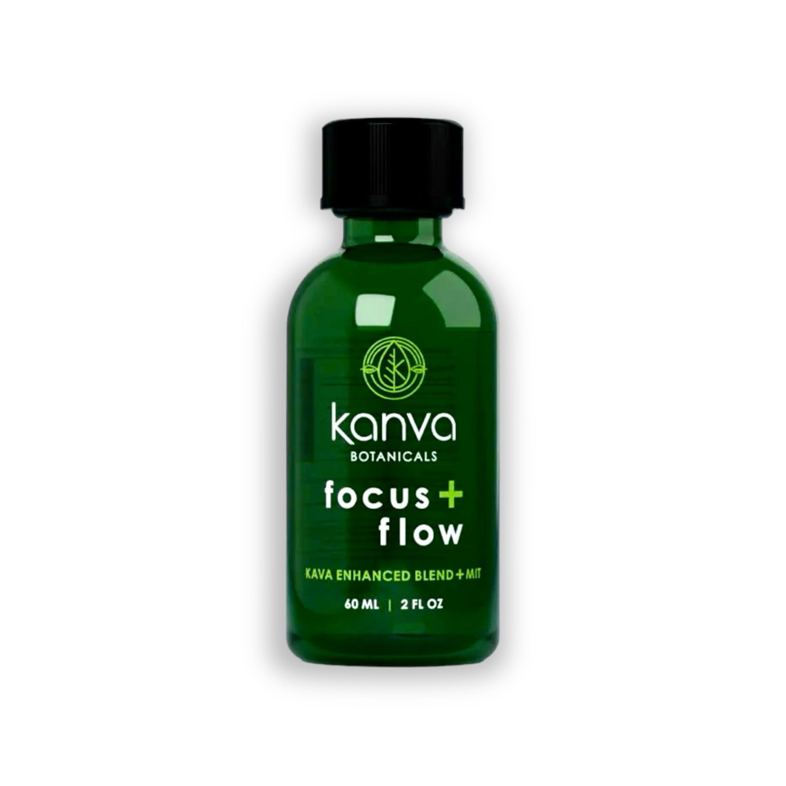 kanva botanicals kava & kratom shot, 2oz
