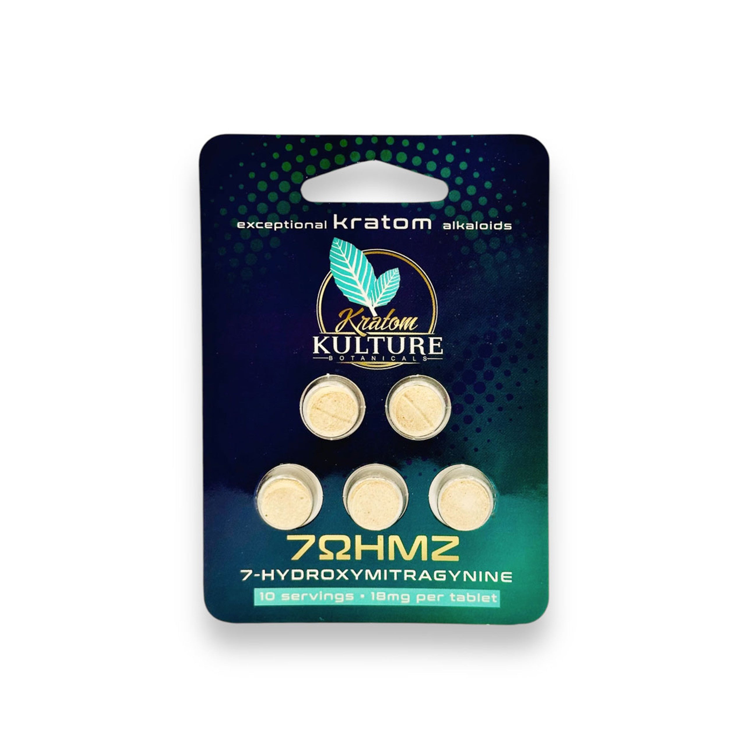 kratom kulture 7ohmz tablets 18mg