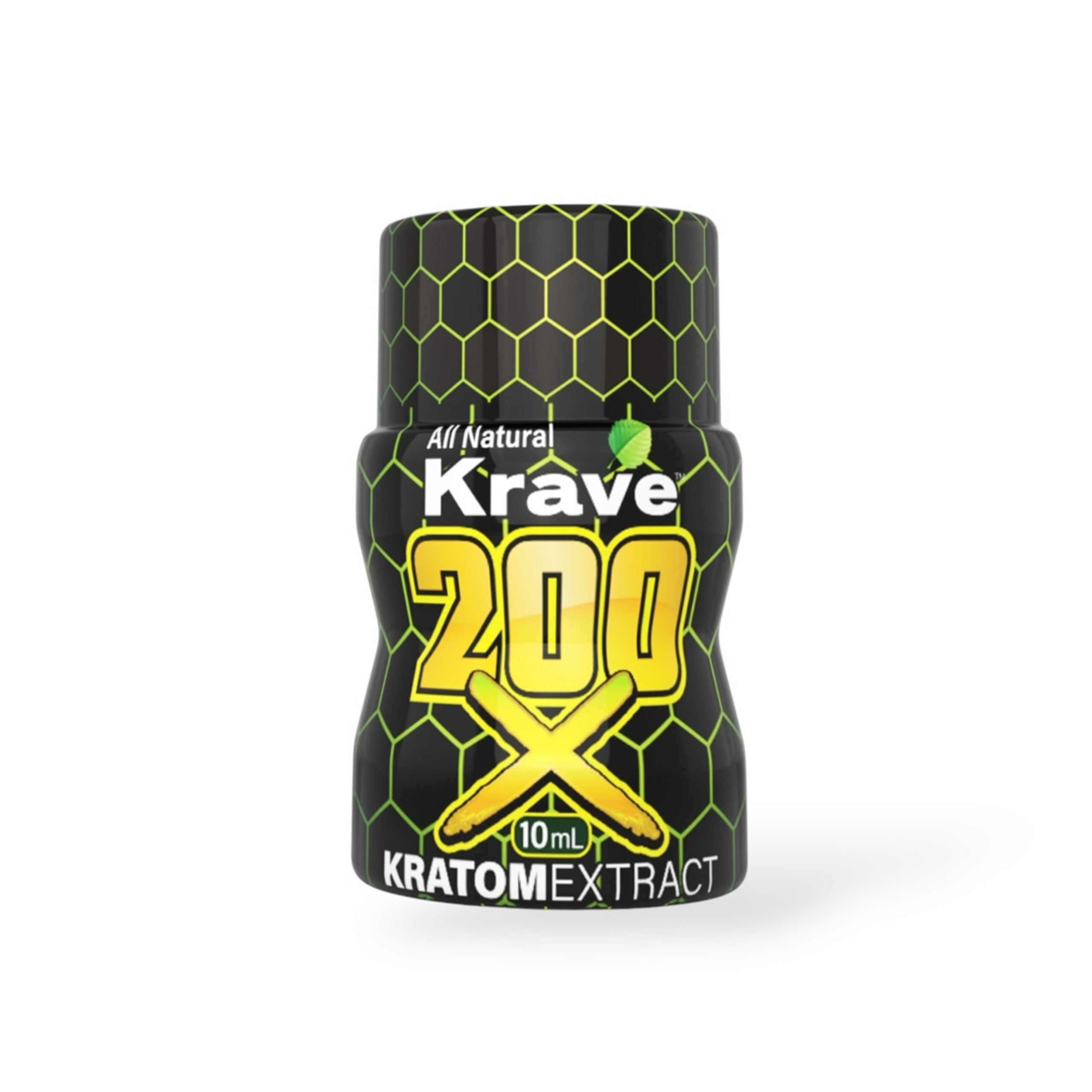 krave 200x kratom extract shot 10ml