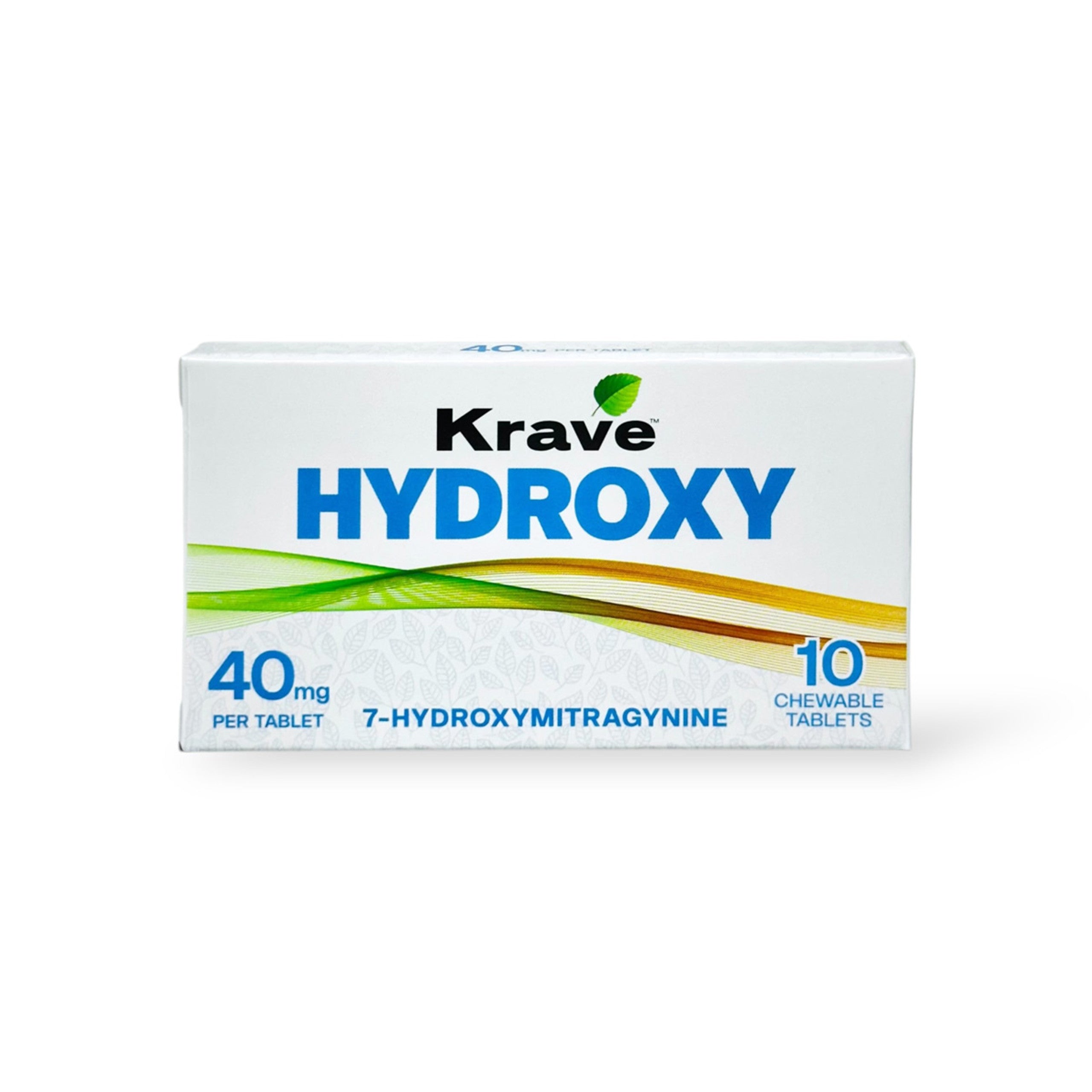 krave hydroxy chewable kratom tablets 40mg