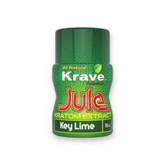 krave jule kratom extract shot key lime 10ml