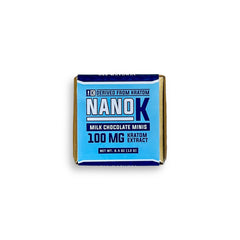 nano k kratom extract milk chocolate minis 100mg