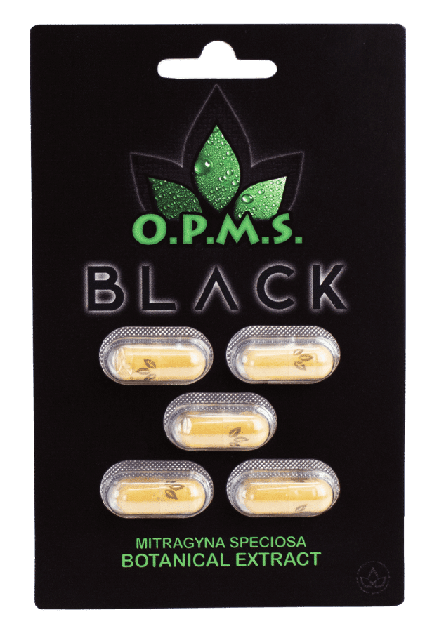 OPMS BLACK - Kratom Capsules