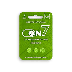 on7 energy kratom tablets 20mg 3 count