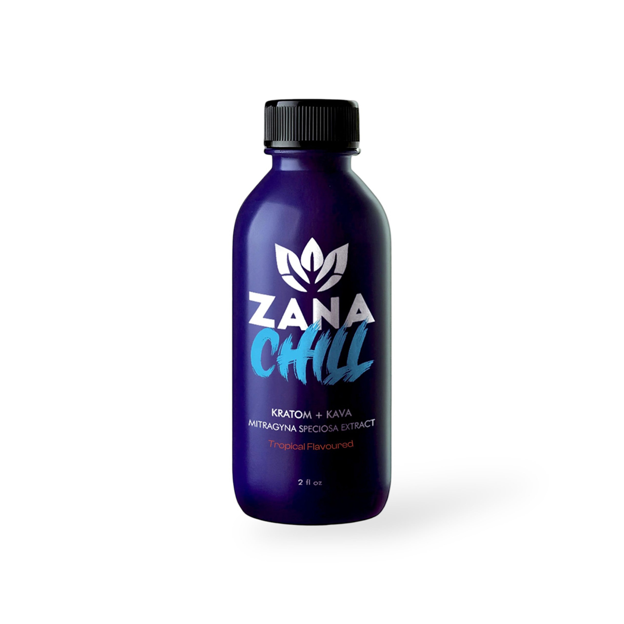 zana chill kava & alkaloids tropical shot, 60ml
