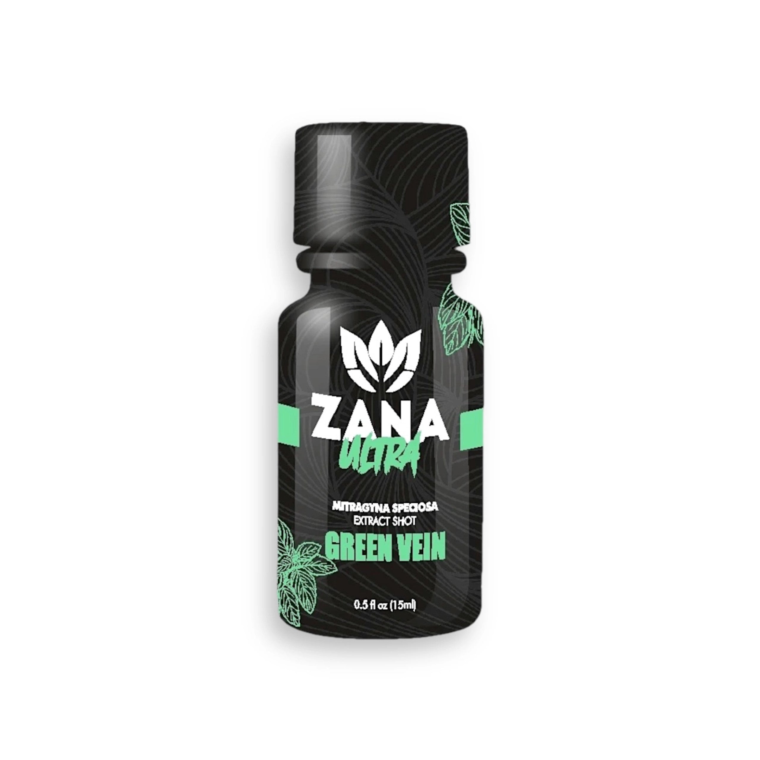 zana ultra green vein kratom extract, 15ml