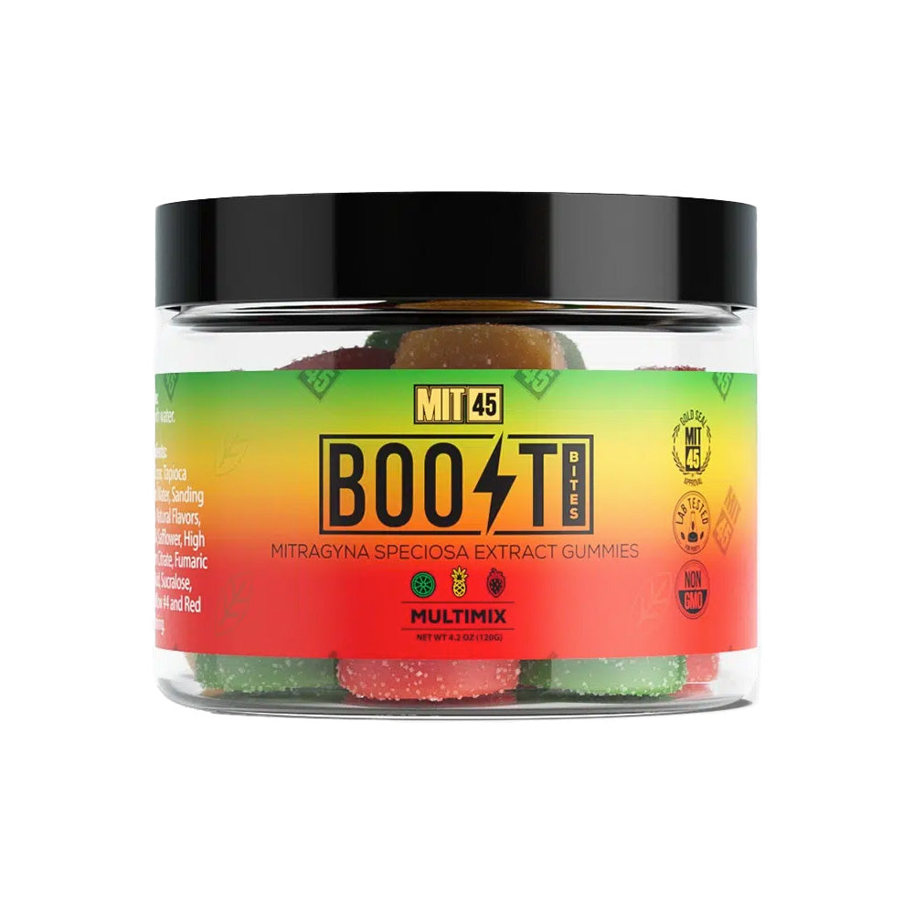 mit 45 boost bites mitragyna speciosa extract gummies