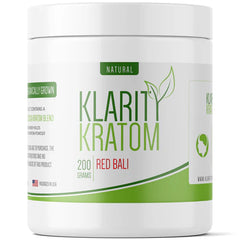 klarity kratom red bali powder premium red vein kratom