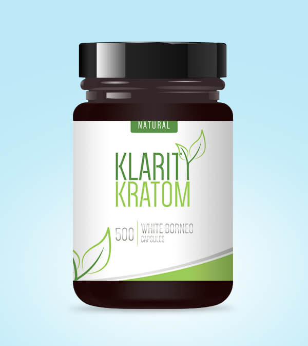 klarity kratom 500 white borneo capsules