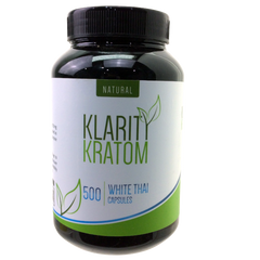 klarity kratom white thai capsules