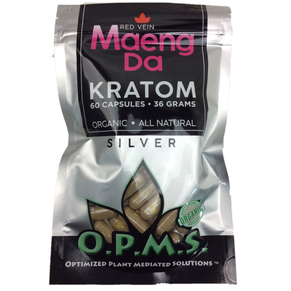 opms red maeng da kratom capsules