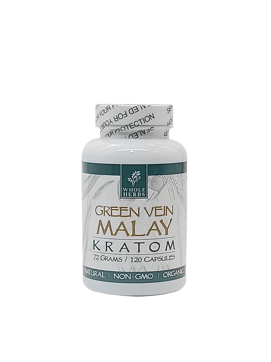 Green Vein Malay Kratom Capsules