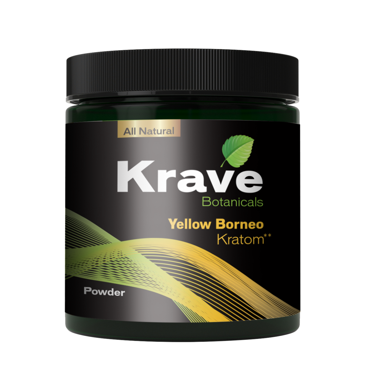 yellow borneo kratom powder