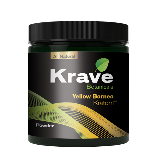 yellow borneo kratom powder