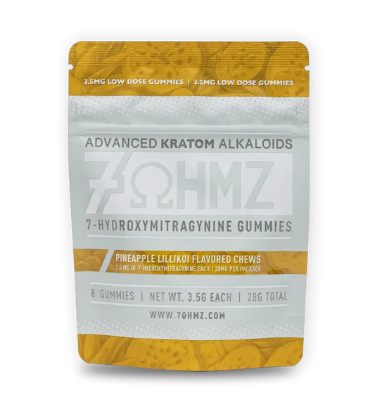 7ohmz 7hydroxie pineapple gummies