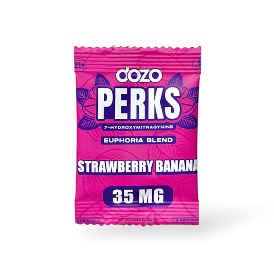 dozo perks euphoria blend kratom tablet 35mg