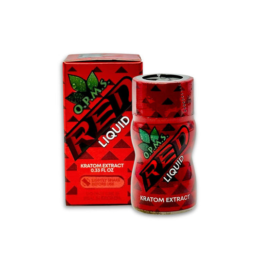 opms kratom extract red liquid shot