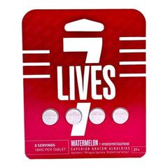 7 Lives 7-Hydroxymitragynine Extract Tablets - Watermelon 