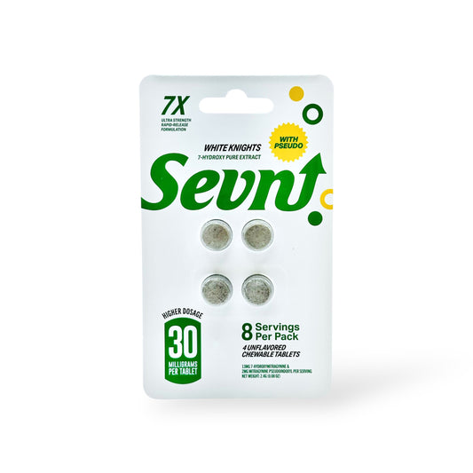 sevn 7hydroxy with pseudo tablets white knights 30mg