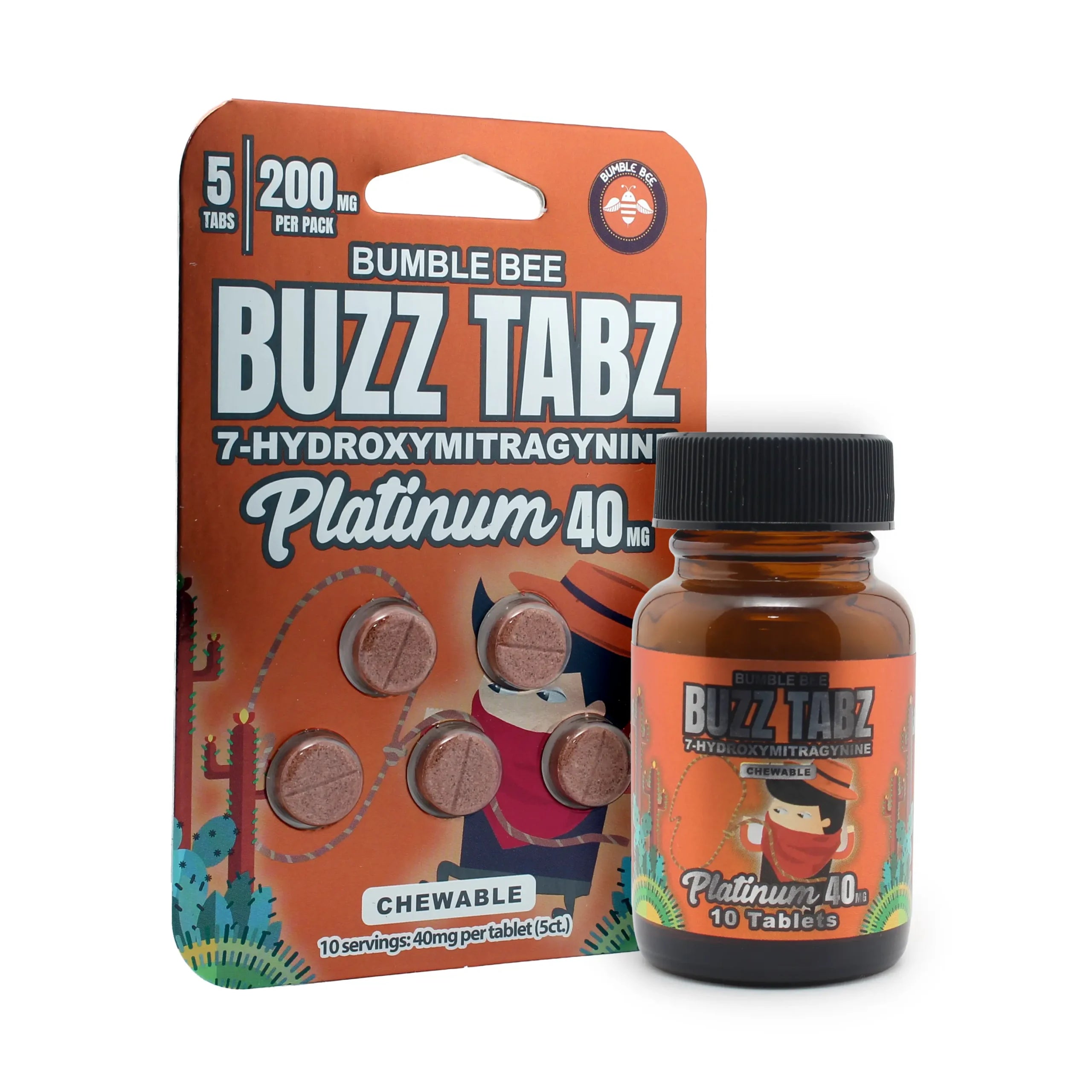 bumble bee buzz tabz chewable kratom tablets 40mg