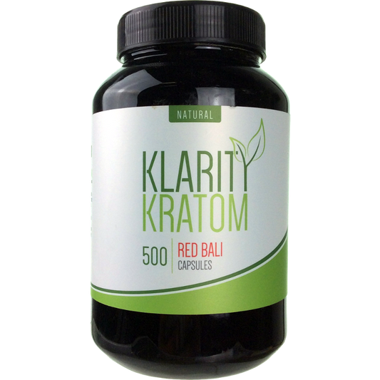 klarity kratom red bali capsules