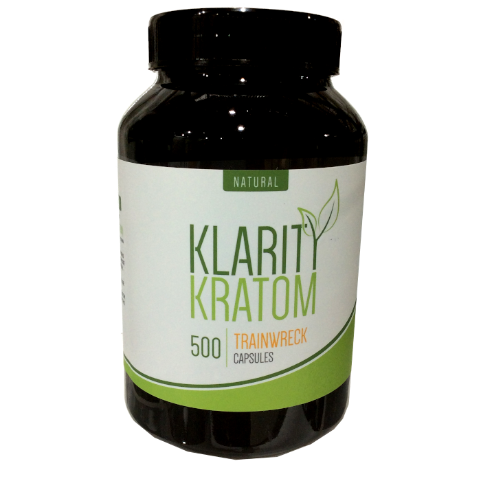 klarity trainwreck kratom capsules