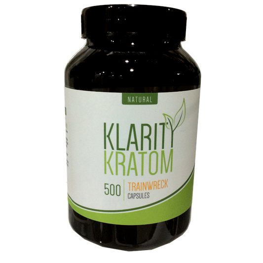 klarity trainwreck kratom capsules
