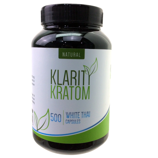 klarity kratom white thai capsules